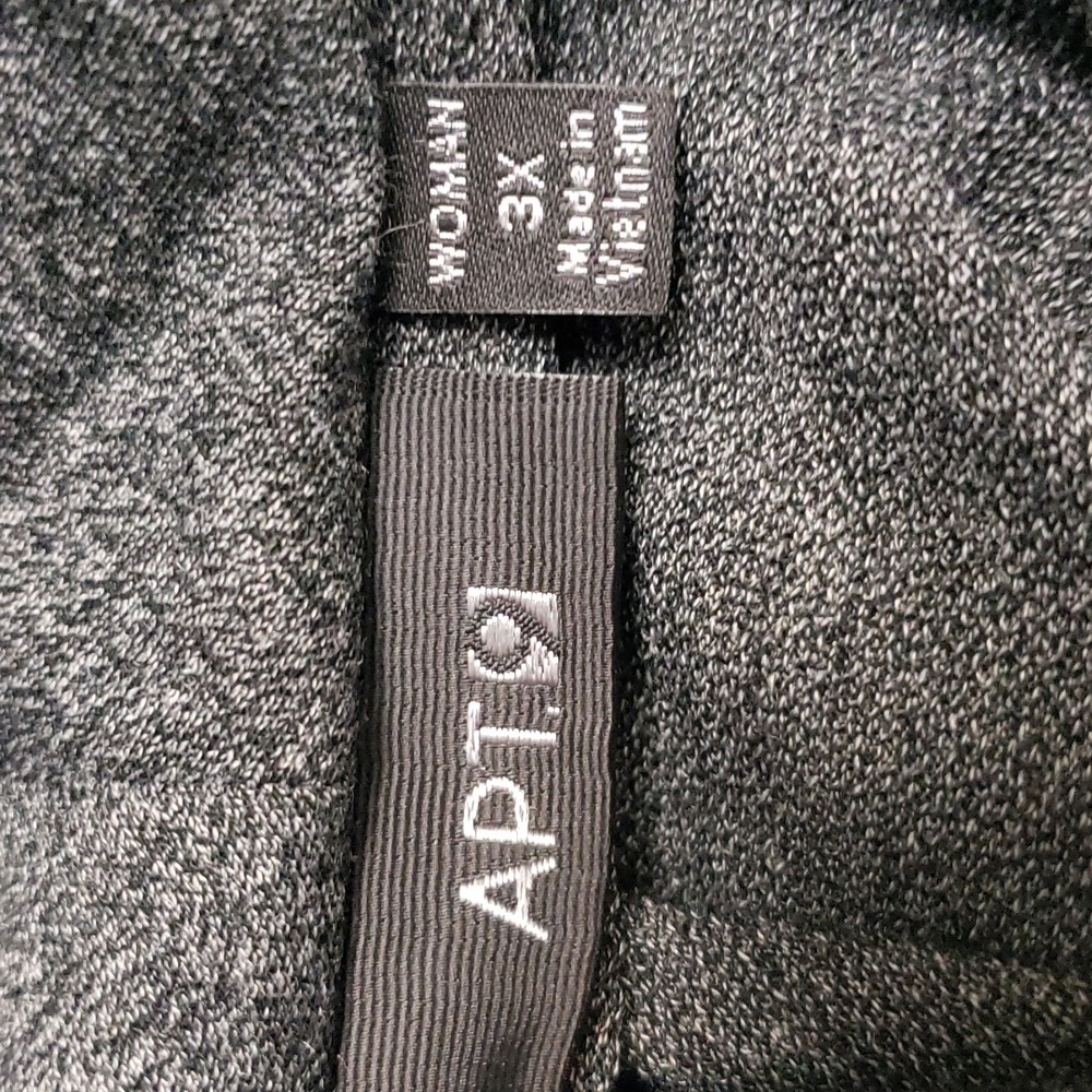 Apt 9 Classic Cardigan Open Front Jacket Sz 3x - image 6